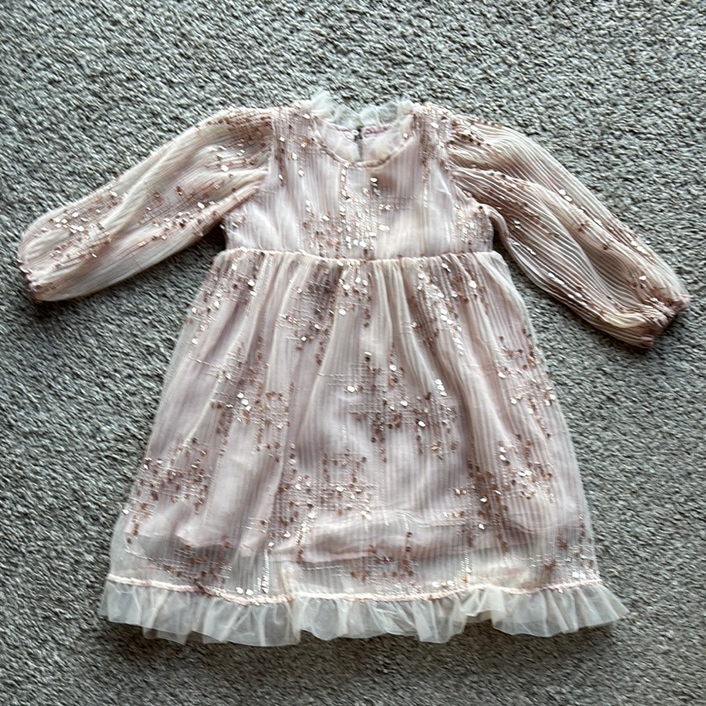 Elegant Pink Kids Dress
